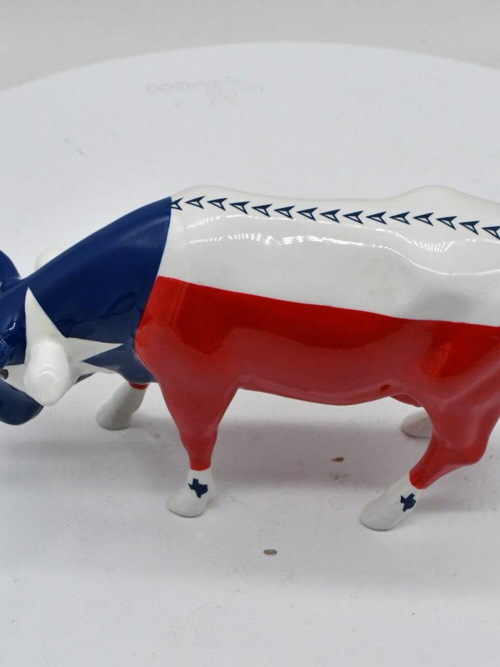 Vintage CowParade "Mooooving Flag Of Texas" #9209 2002